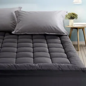 1000GSM Queen Mattress Topper Anti-Allergy Bamboo Charcoal Giselle