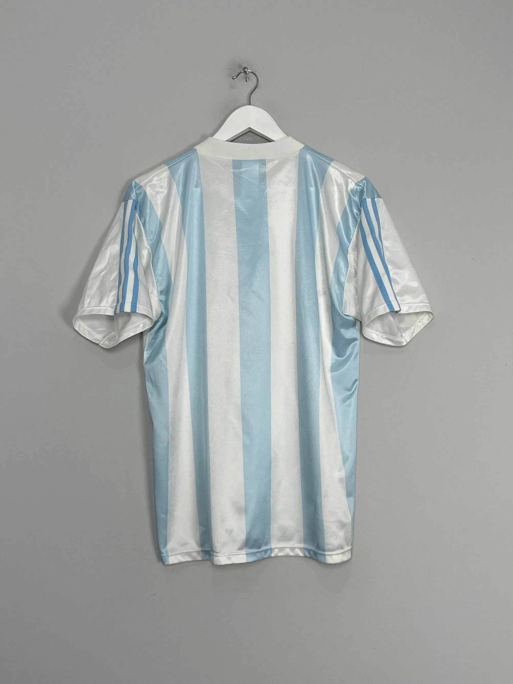 1990/91 ARGENTINA HOME SHIRT (M) ADIDAS