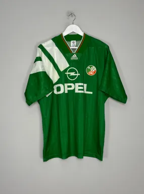 1992/94 IRELAND HOME SHIRT (XL) ADIDAS