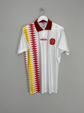 1994/96 SPAIN AWAY SHIRT (L) ADIDAS