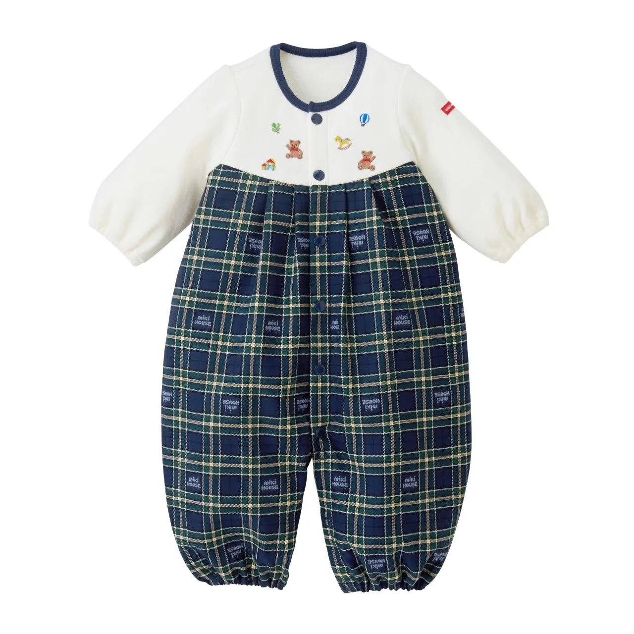 2-Way Plaid Coverall