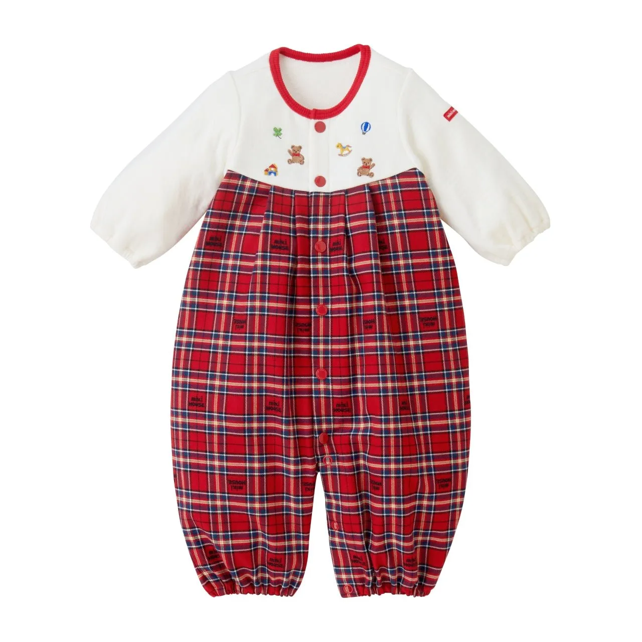 2-Way Plaid Coverall