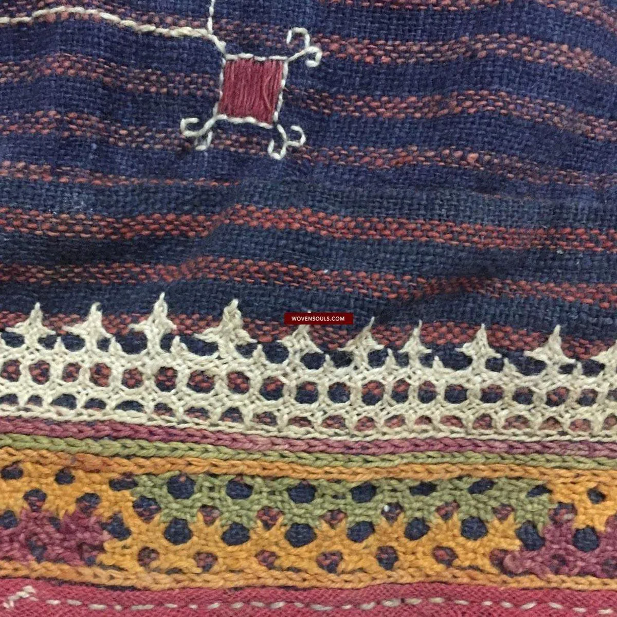 848 Old Bishnoi Skirt with Figurative Embroidery SOLD