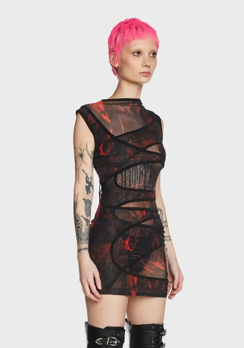 Alien Sheer Dress