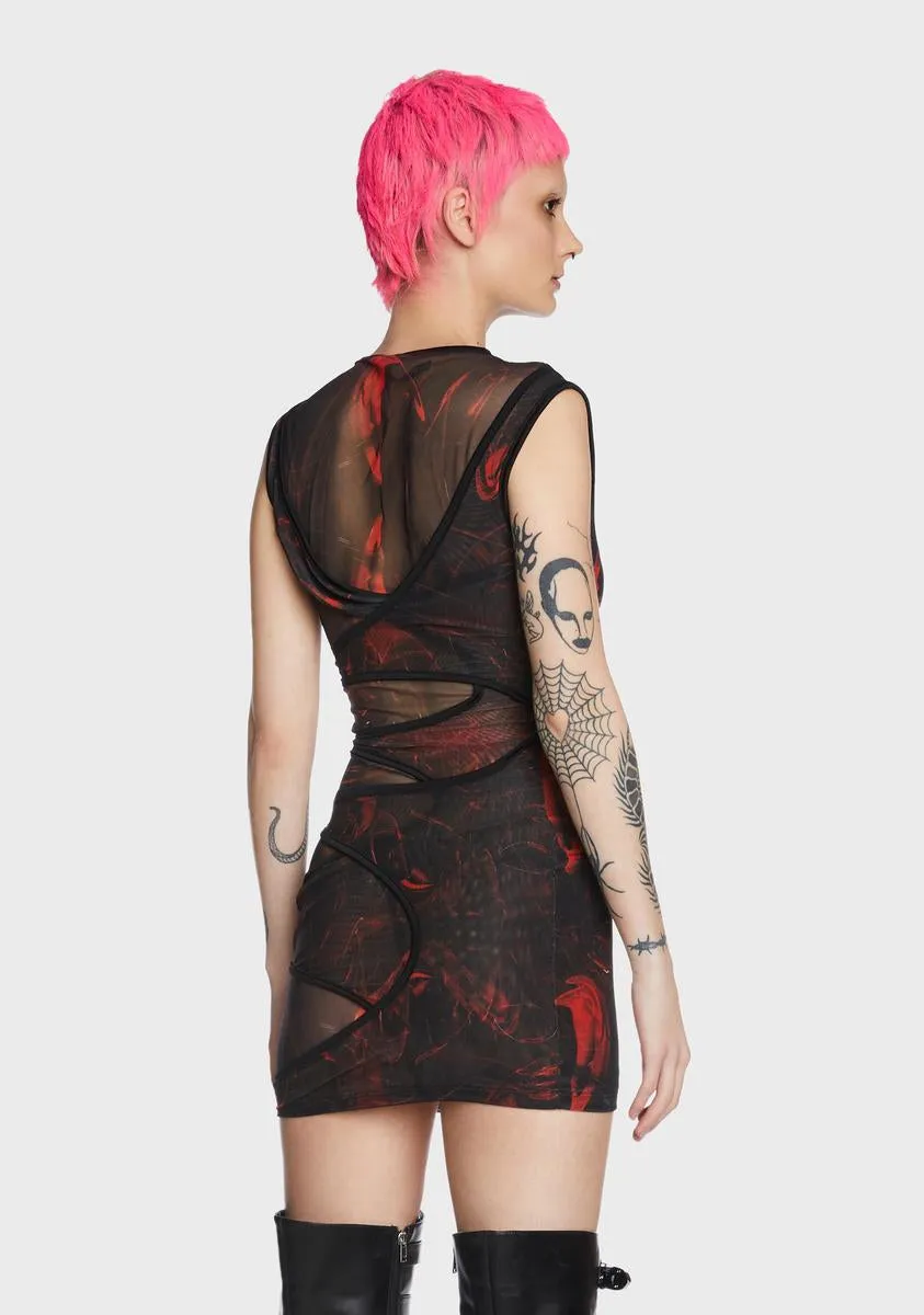 Alien Sheer Dress