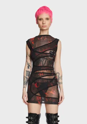 Alien Sheer Dress