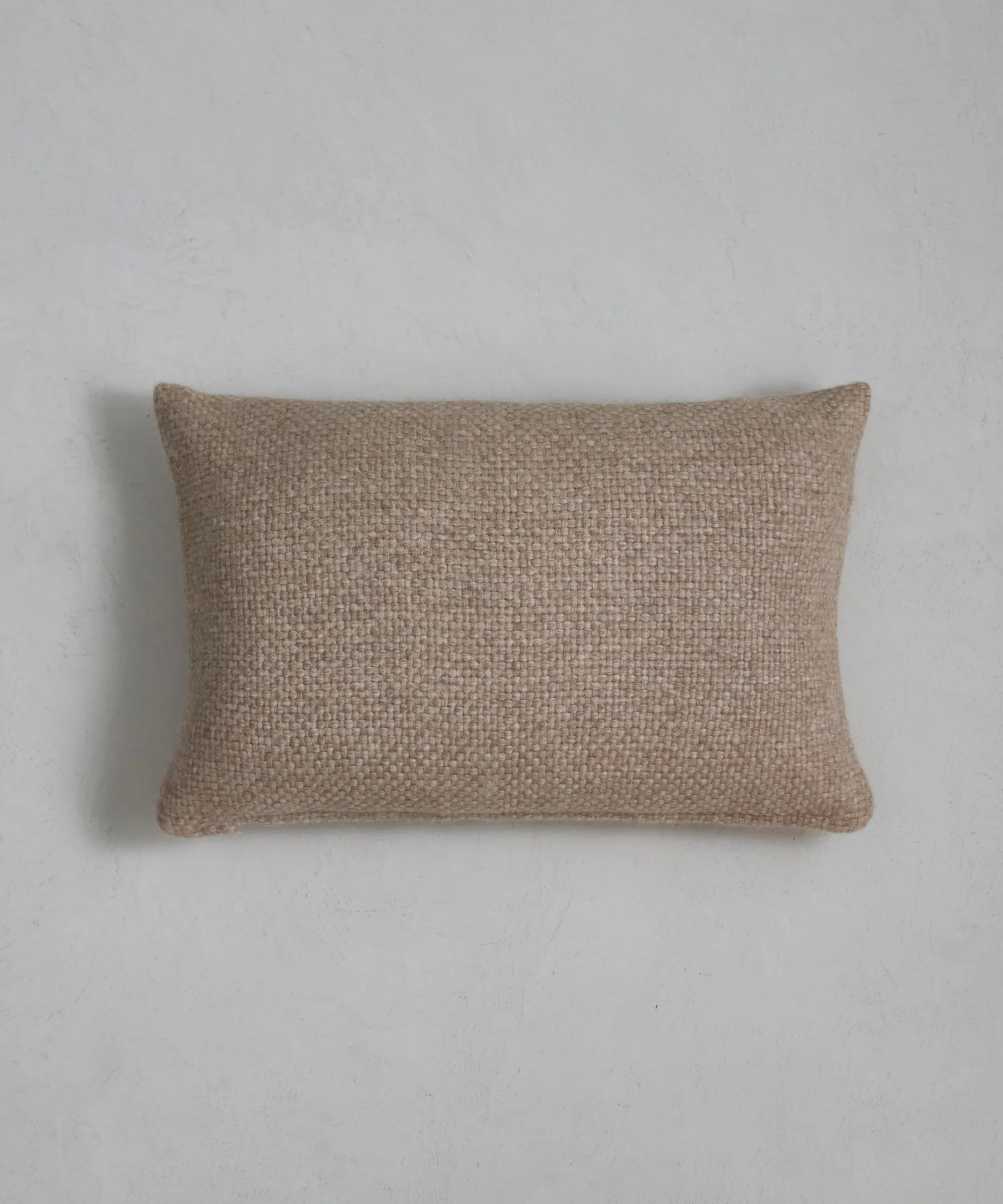 Alpaca Basketweave Lumbar Pillow