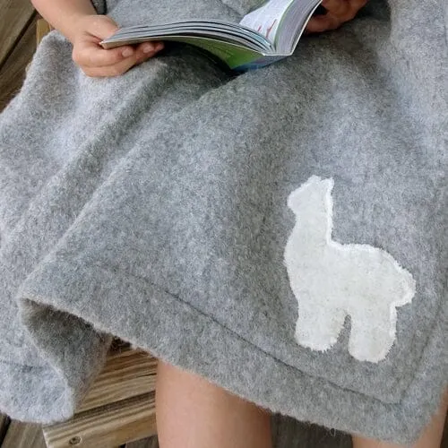 Alpaca Cuddle Blanket