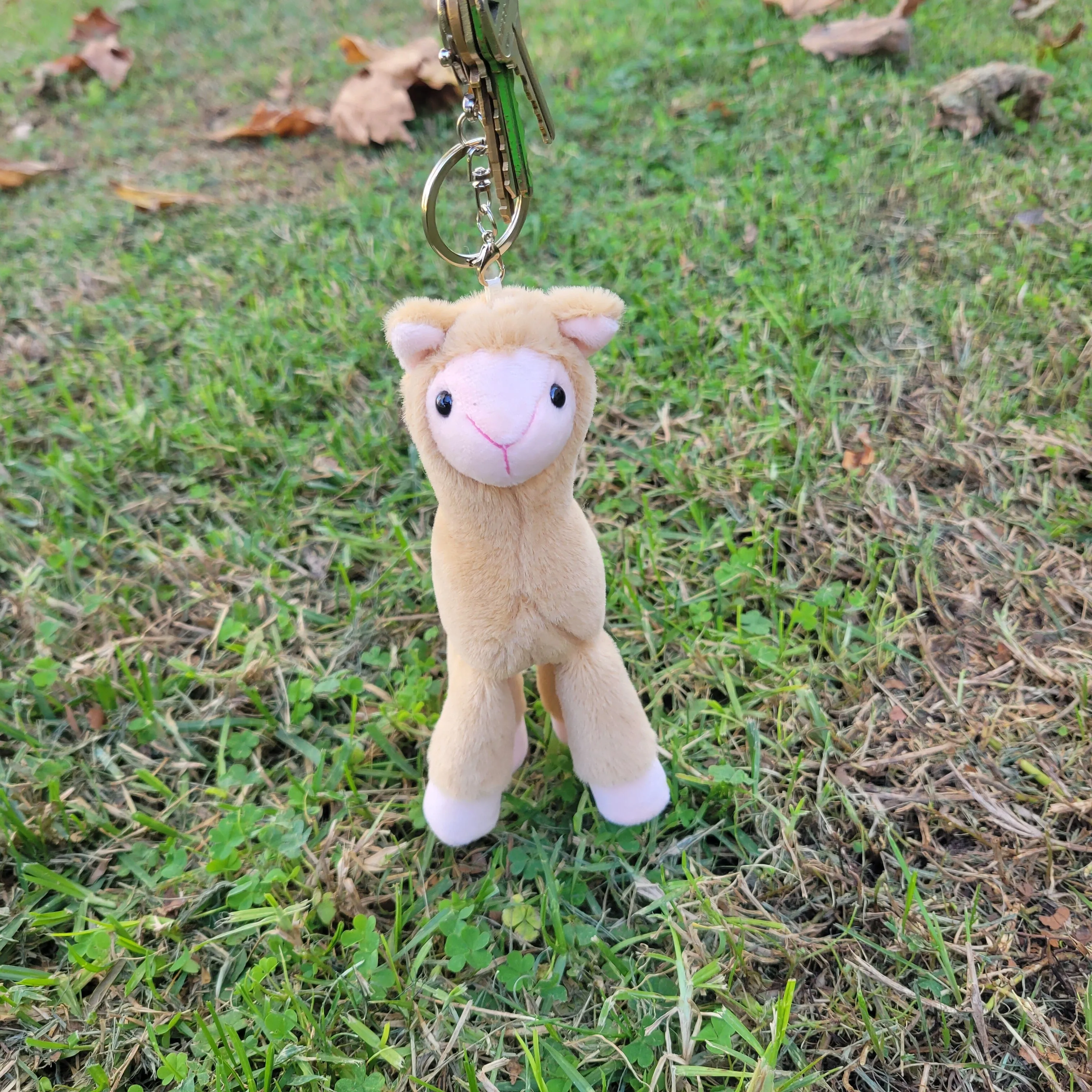 Alpaca Keychain Plush