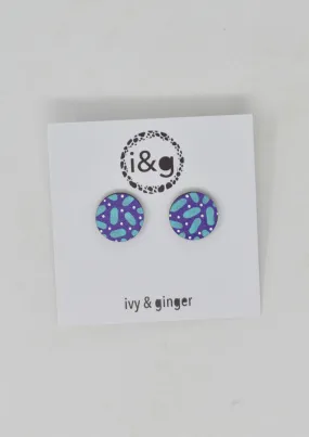 Aqua Dash Retro Midi Studs