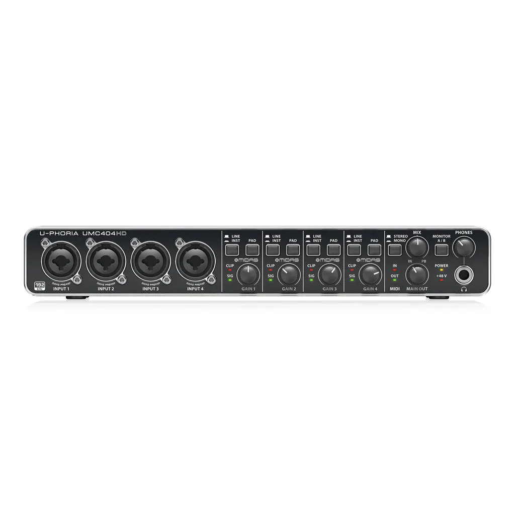 Behringer U-Phoria UMC404HD Interface