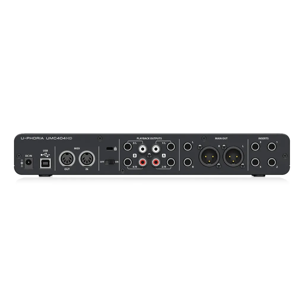 Behringer U-Phoria UMC404HD Interface