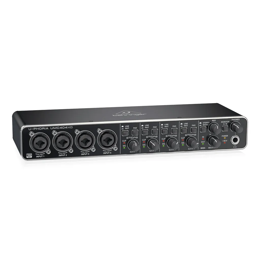 Behringer U-Phoria UMC404HD Interface