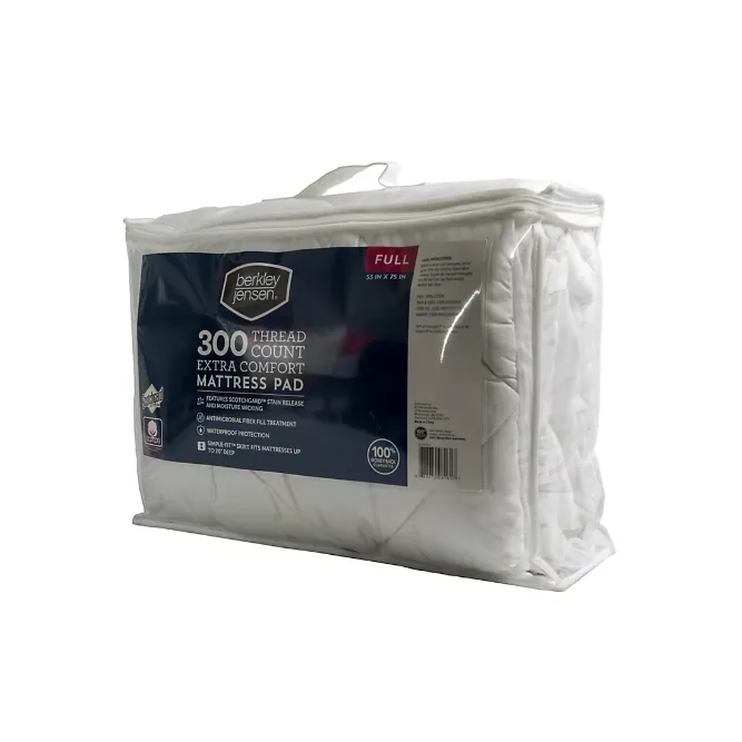 Berkley Jensen Extra Comfort Waterproof Full-Size Mattress Pad