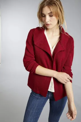 Bianca Crossover Baby Alpaca Wrap Cardigan for Women