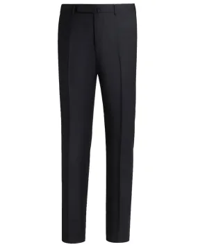 Black Trofeo Wool Trouser