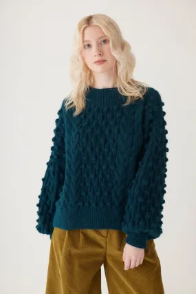 Bobbie Popcorn Sweater in Alpaca