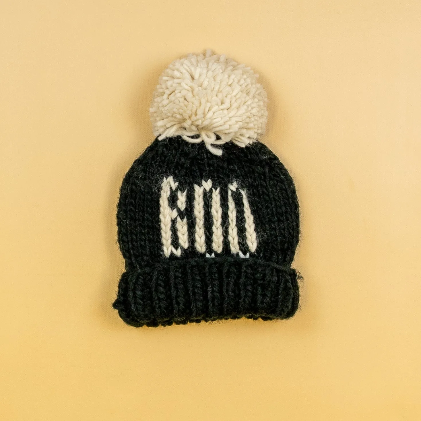 Boo! Knit Pom Hat | Mommy & Me