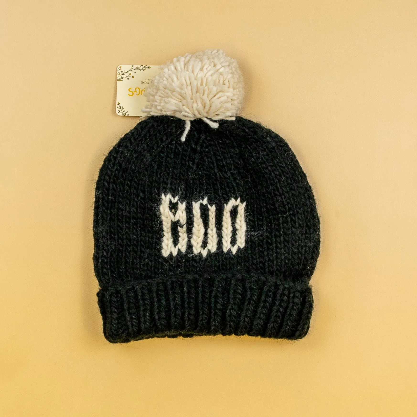 Boo! Knit Pom Hat | Mommy & Me