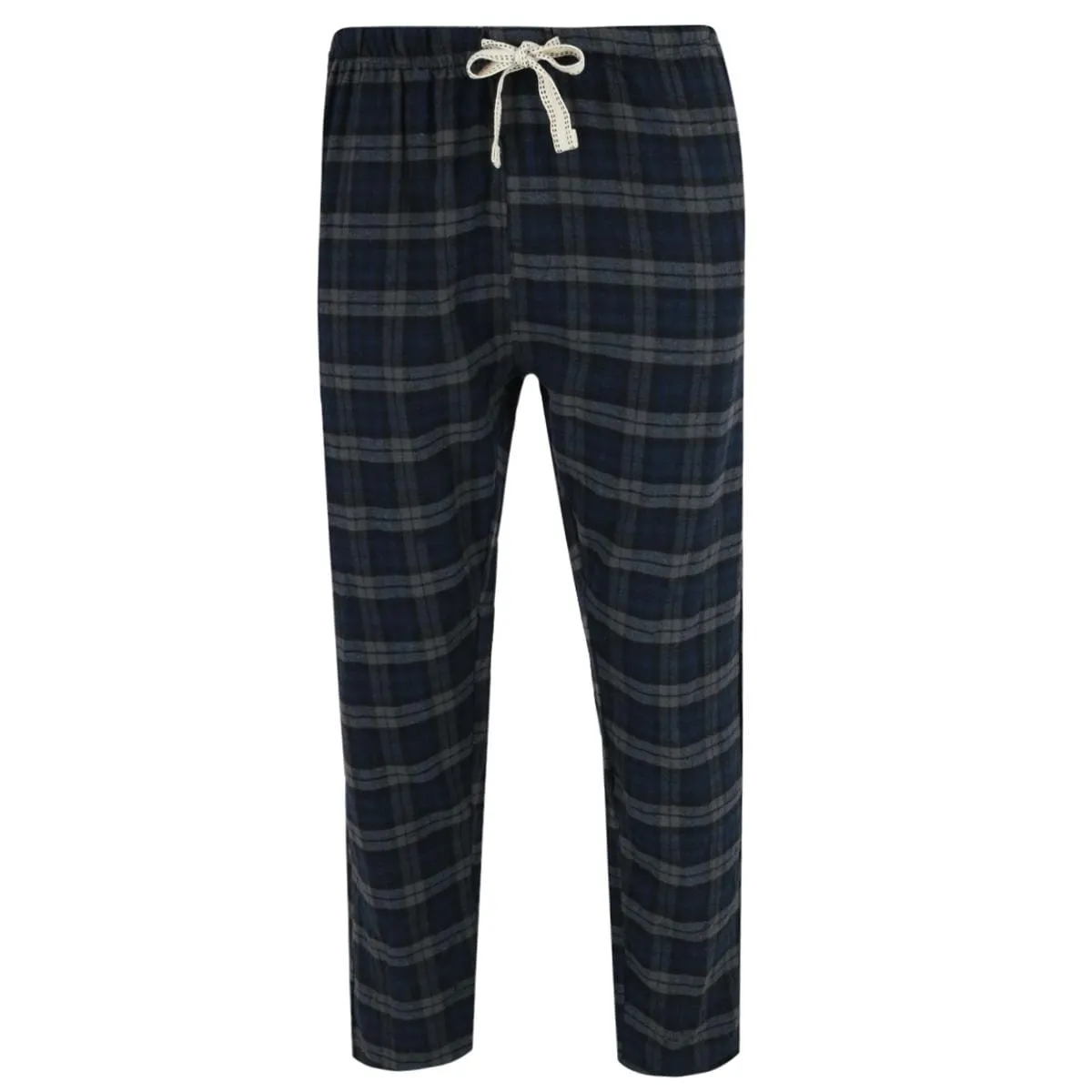 Bottoms Out Men's Plaid Flannel Open Bottom Pants