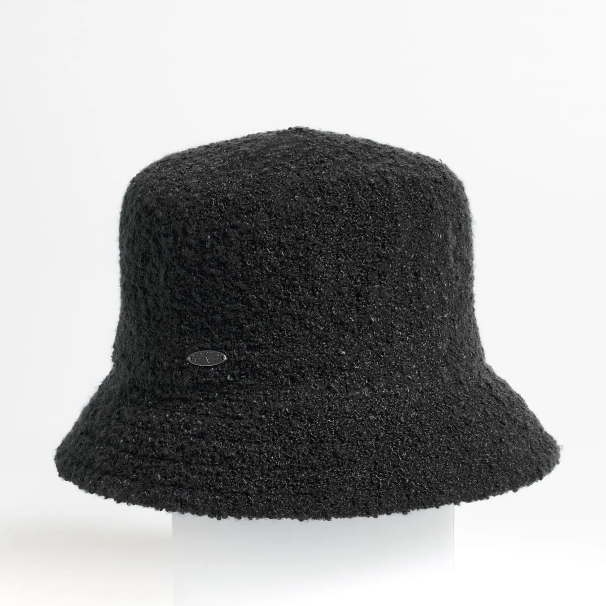 BRIELLE - BUCKET HAT IN BOUCLE KNIT