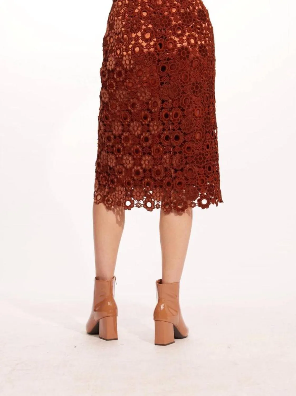 Brina Skirt In Sumatra Lace