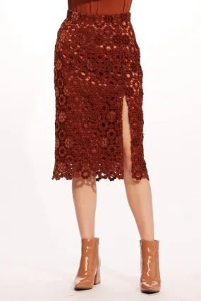 Brina Skirt In Sumatra Lace