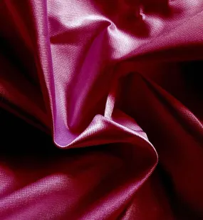 Burgundy 60" x 108" Rectangular Poly Knit Satin Table Topper