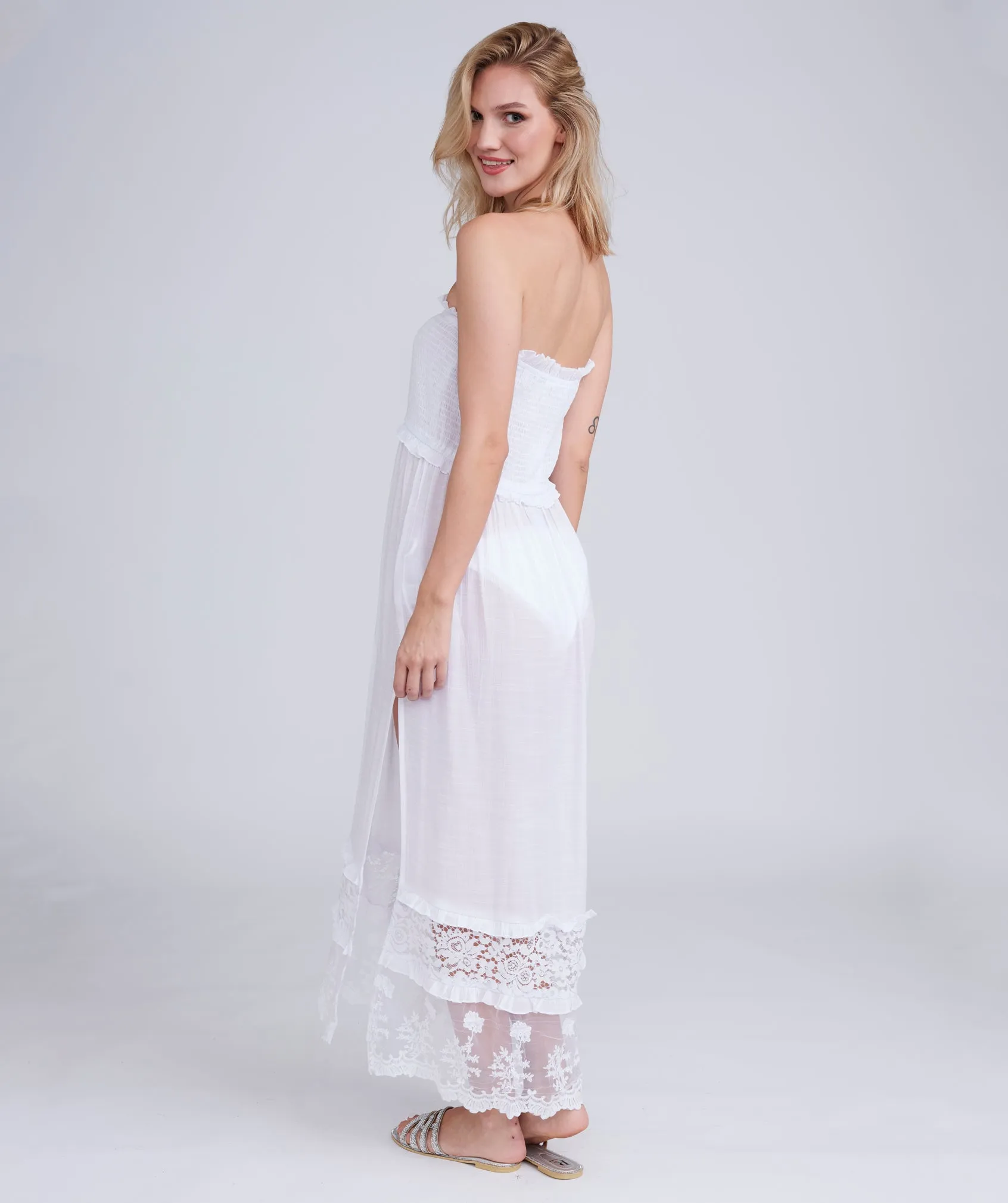 Cadiz Dress - White