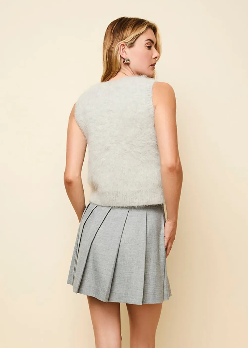 Carmella Sweater Vest Mist