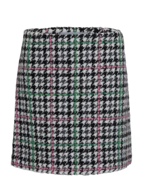 Checkered Mini Skirt