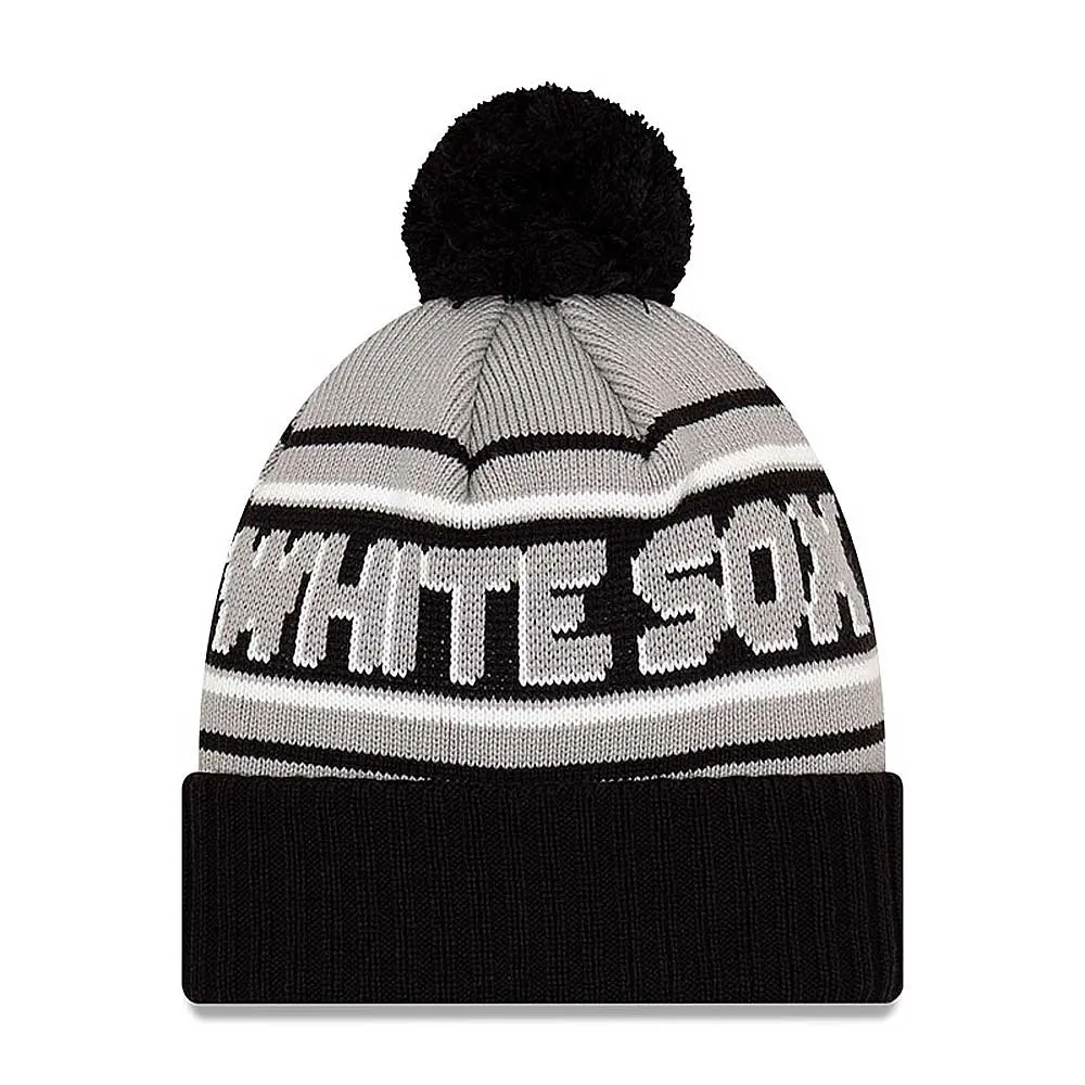 Chicago White Sox Cheer Pom Knit Hat