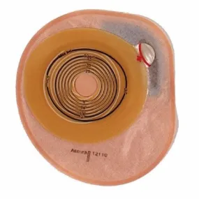 Colostomy Pouch Assura  One-Piece System 7 Inch Length, Midi 2 Inch Stoma Closed End Flat, Pre-Cut Count of 30 By Coloplast