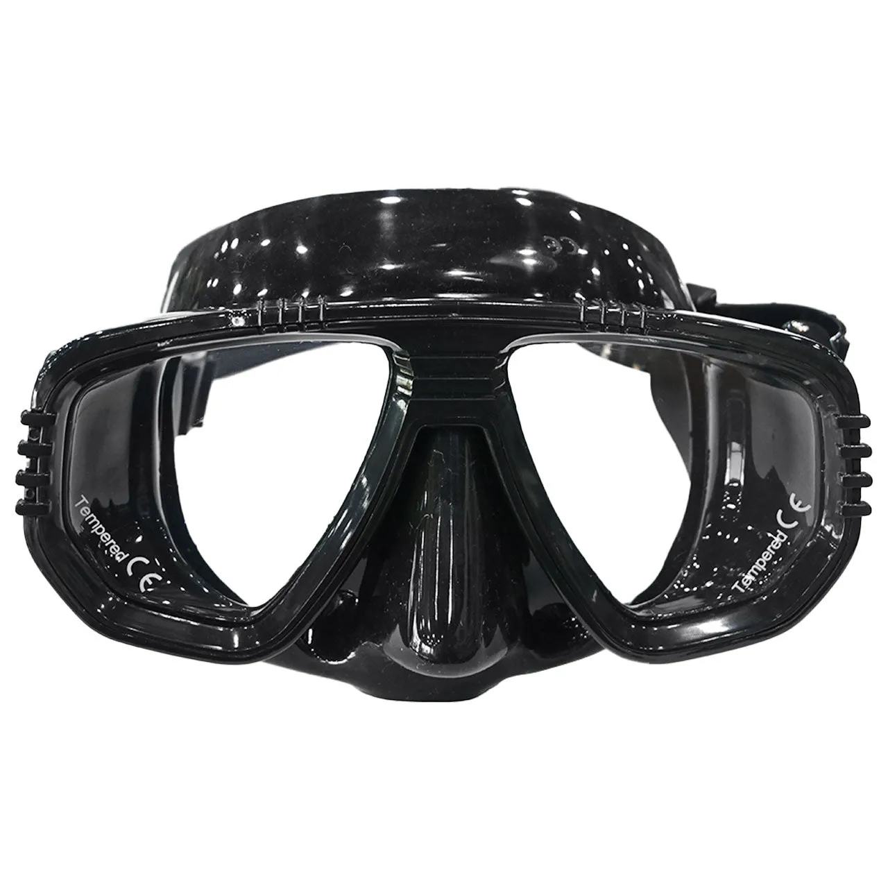 Corona Mask (No Box) - Black Silicone