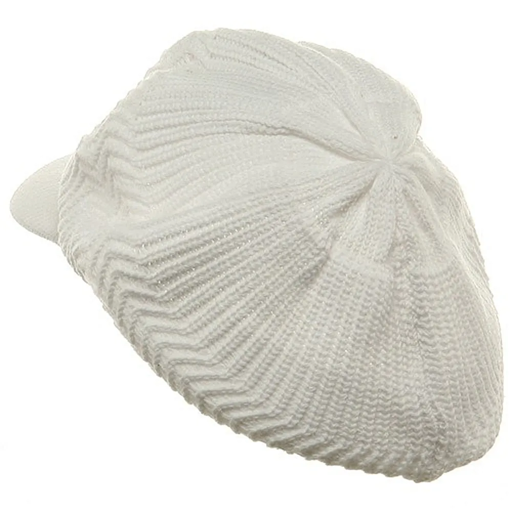 Crown Plain Beanie Visor