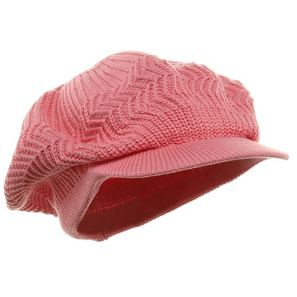 Crown Plain Beanie Visor