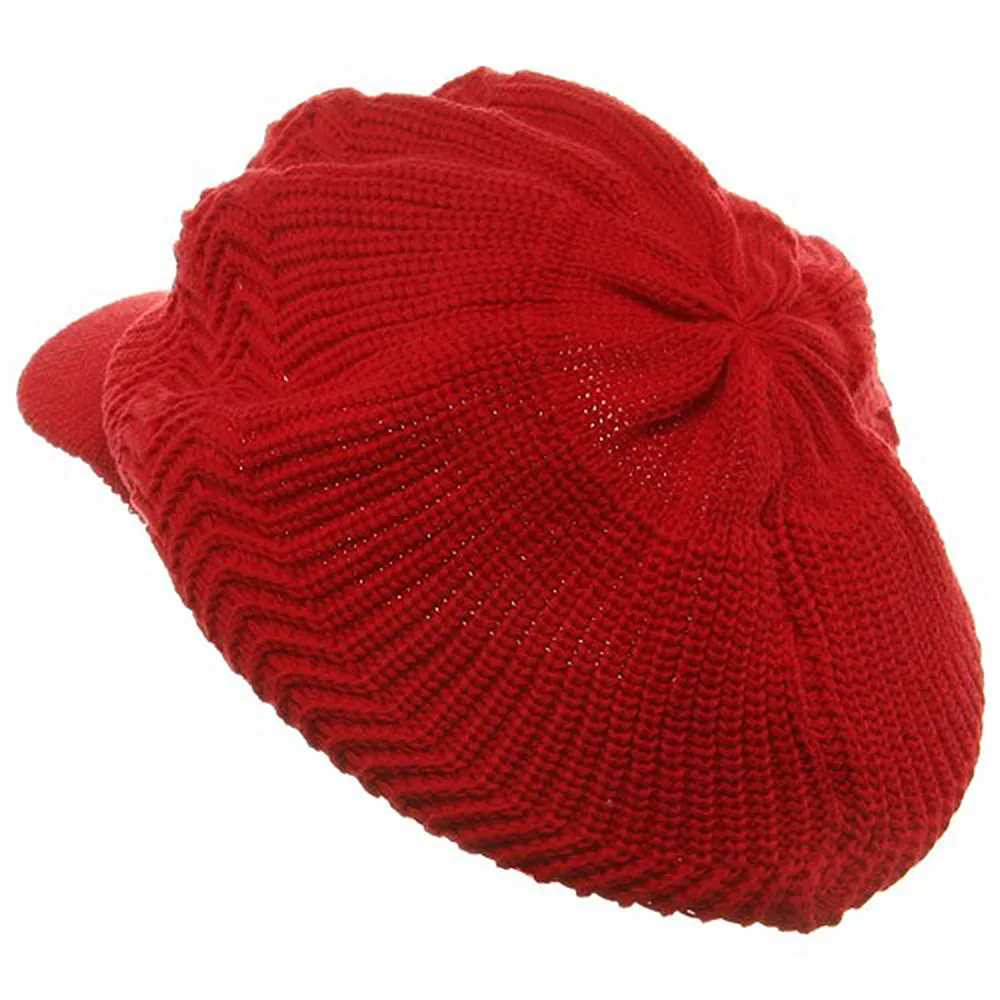 Crown Plain Beanie Visor