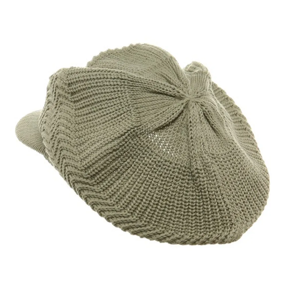 Crown Plain Beanie Visor