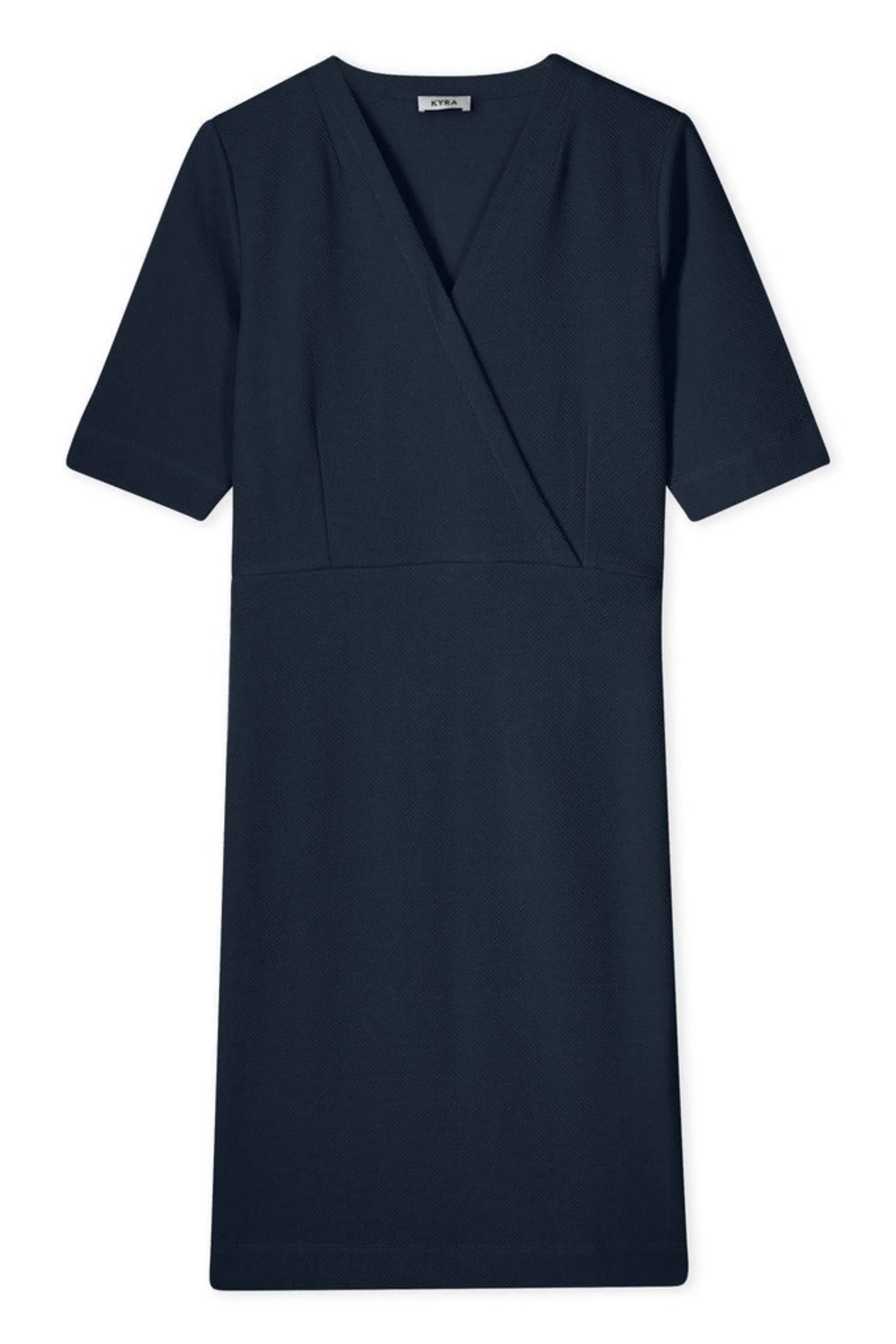 Daniela Wrap Look Dress - Blue Iris