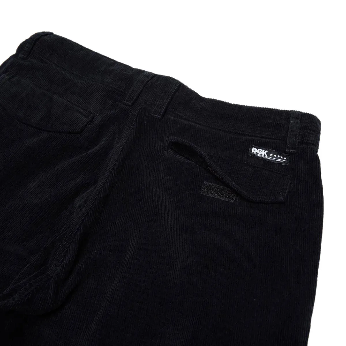 DGK OG Cargo Pants - Black Corduroy