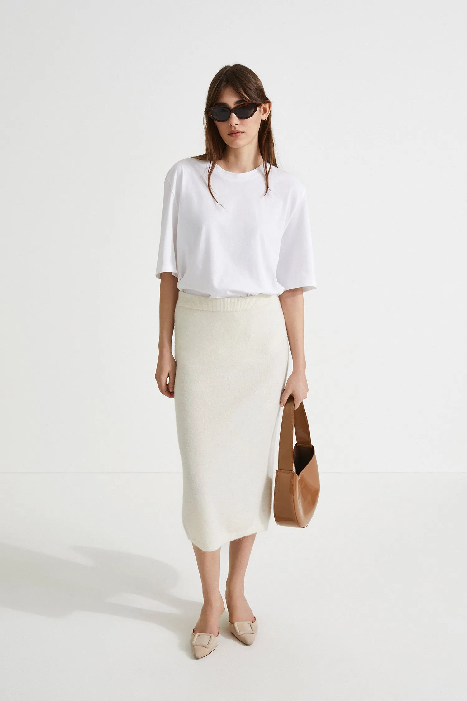 ELISHA SKIRT - WHITE