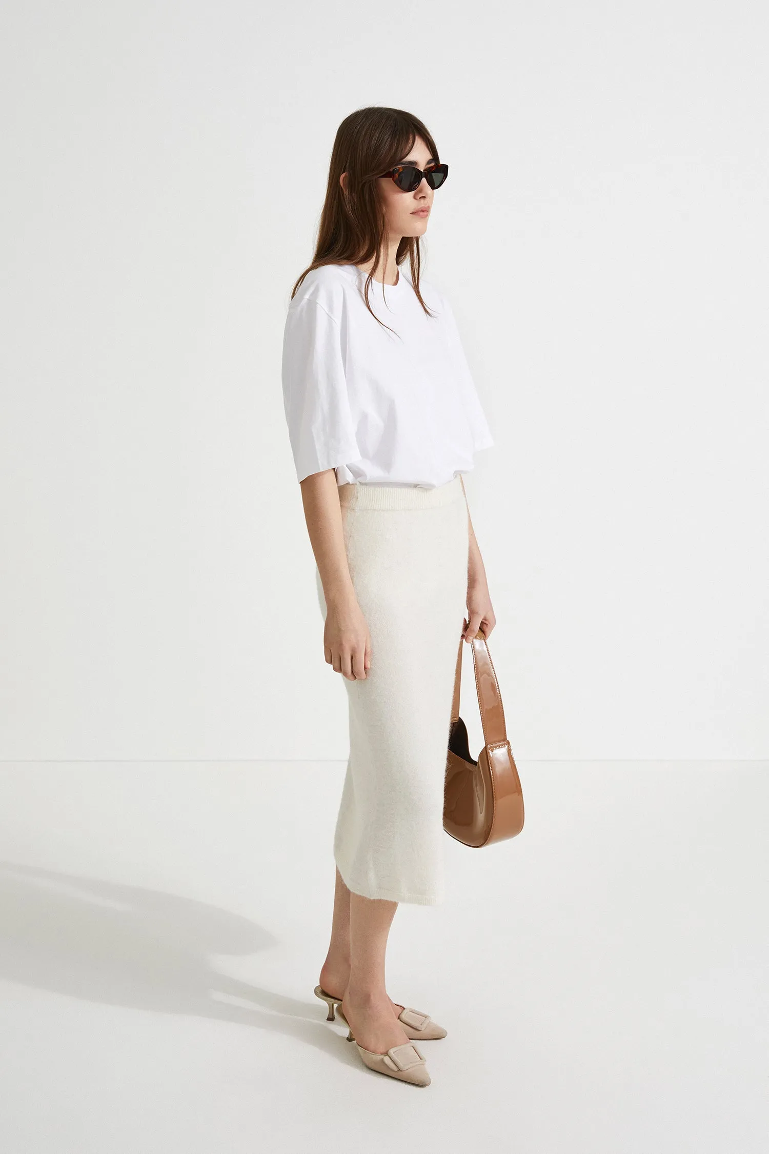 ELISHA SKIRT - WHITE