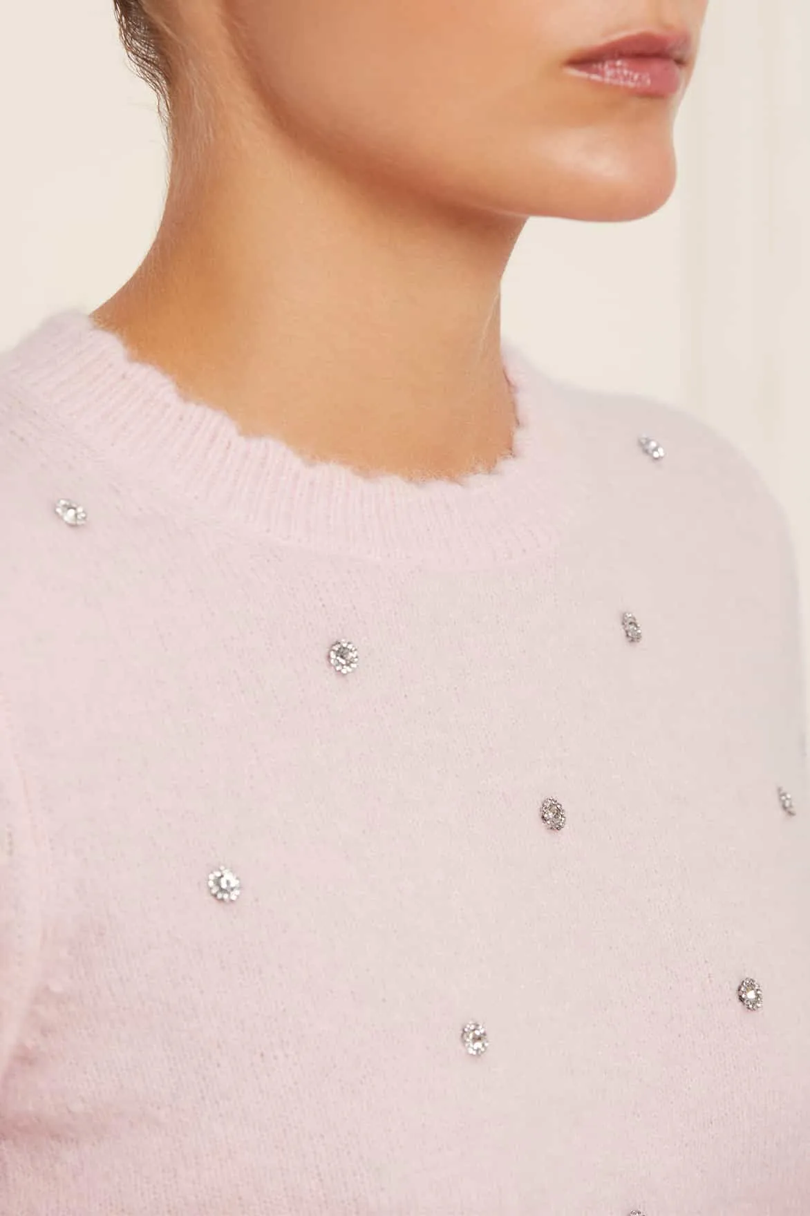 Embellished Short Jumper