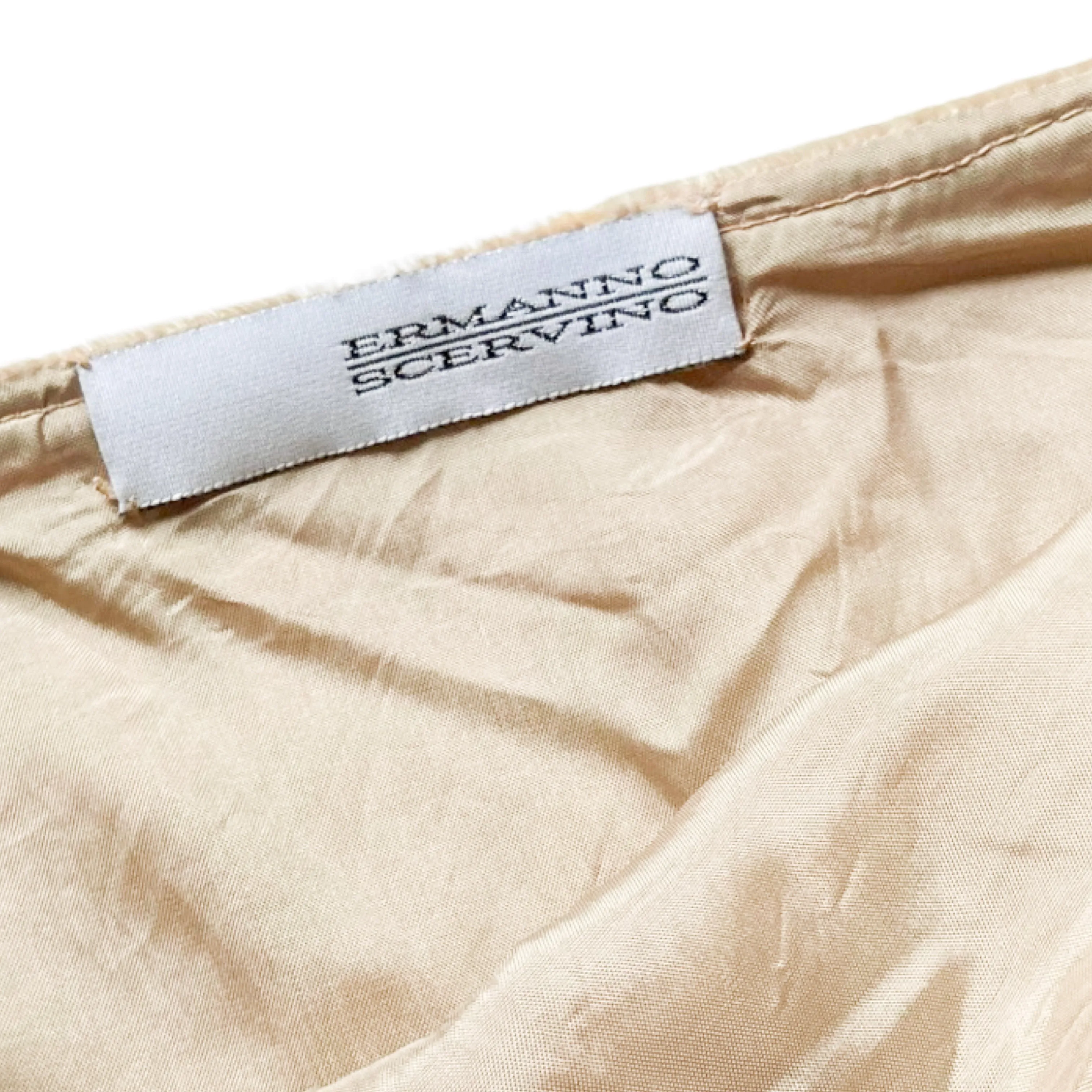 Ermanno Scervino F/W 2004 rare velvet skirt