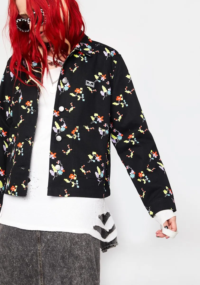 Floral Chore Jacket