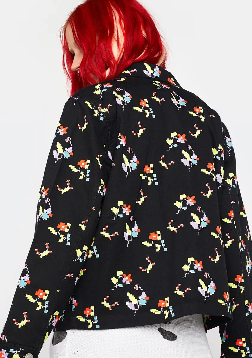 Floral Chore Jacket