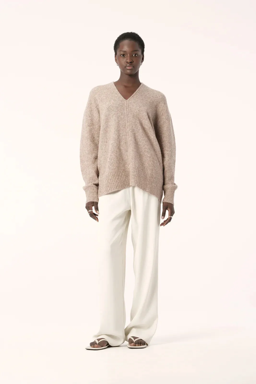 Fumi Knit Taupe Marle