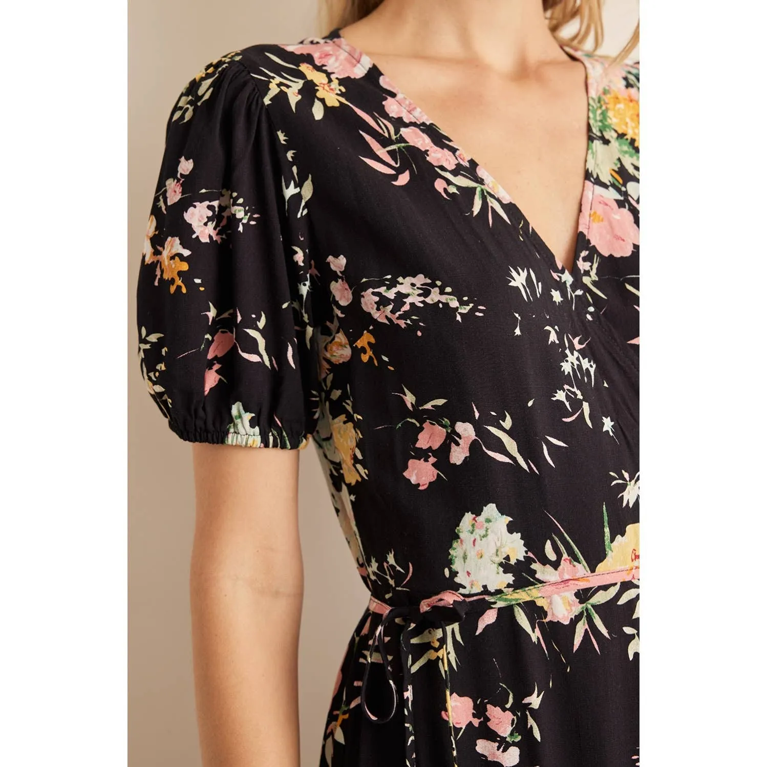 Garden Party Floral Midi Dress