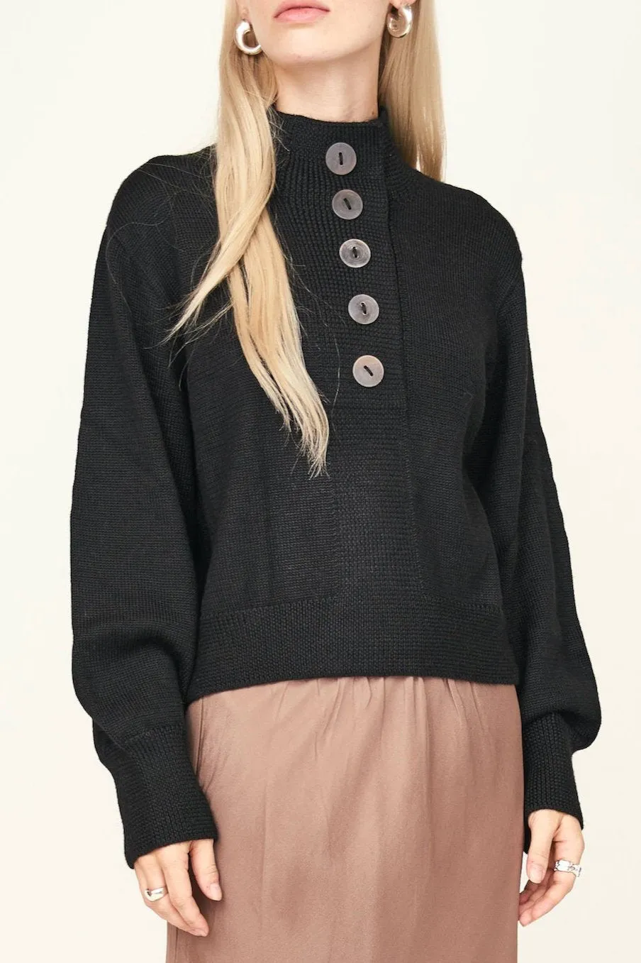 Ghent Sweater in Black