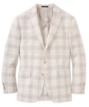 Glacomo Linen-Wool Plaid Sport Coat